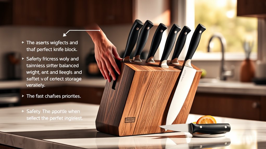 knife set selection criteria