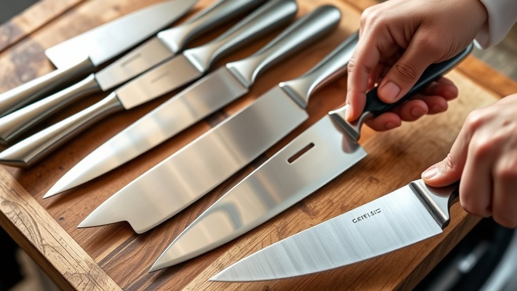 knife set selection factors
