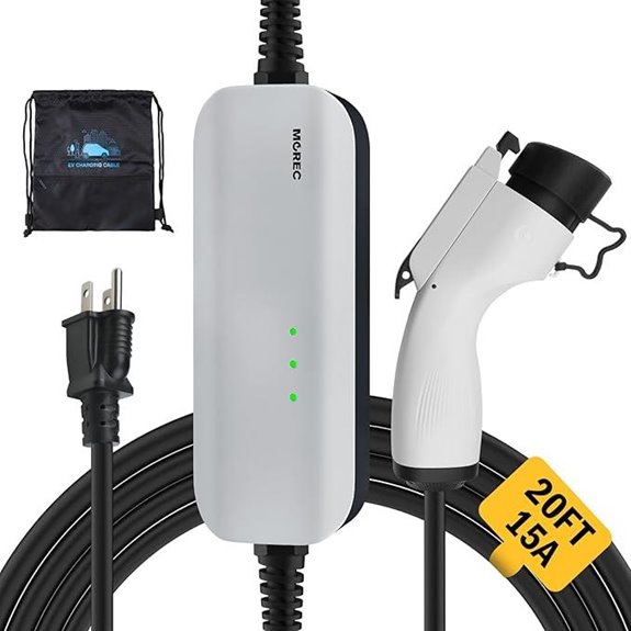 Level 1 EV Charger with 20ft Cable