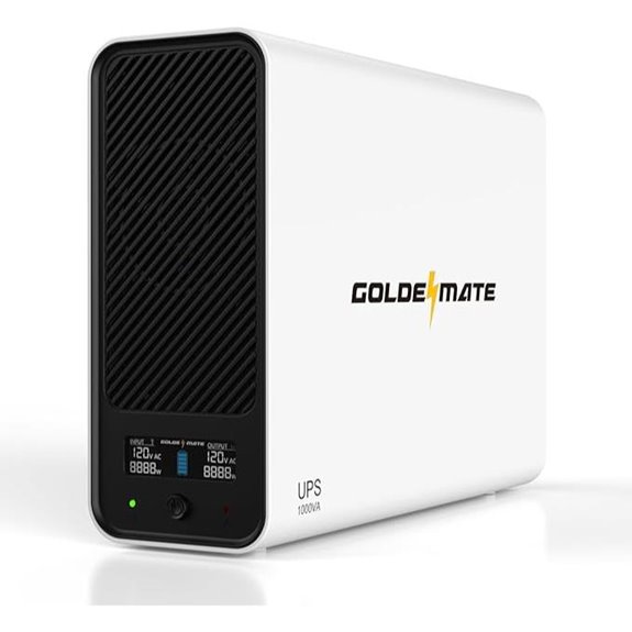 GOLDENMATE Lithium UPS Battery Backup Surge Protector