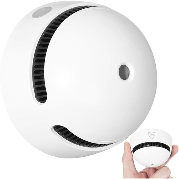 10-Year Battery Smoke Detector with Fire Alarm