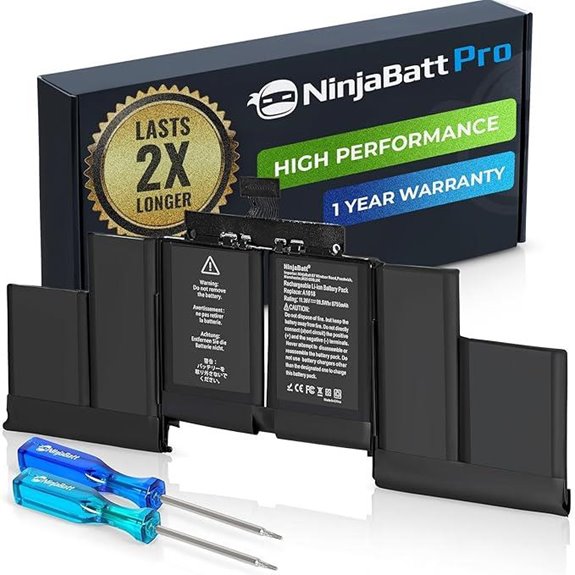 NinjaBatt MacBook Pro Retina 15 Battery Replacement