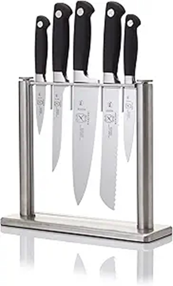 Mercer Genesis 6-Piece Forged Knife Block Set