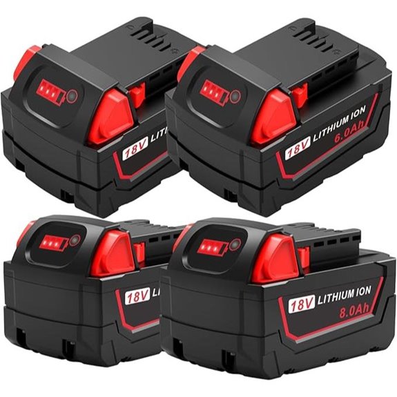 18V 6.0Ah Battery Replacement for Milwaukee M18