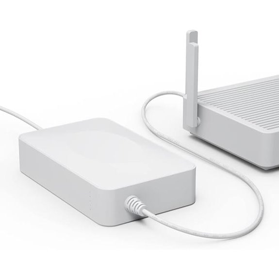 Mini UPS Battery Backup with 4 DC Outputs