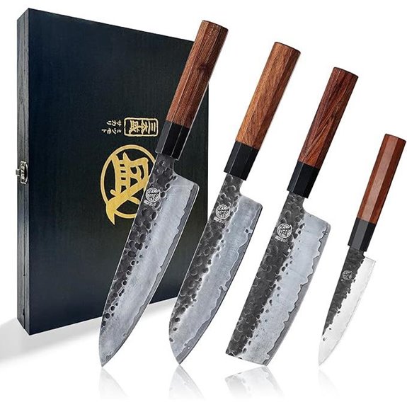 MITSUMOTO SAKARI 4-Piece Chef's Knife Set