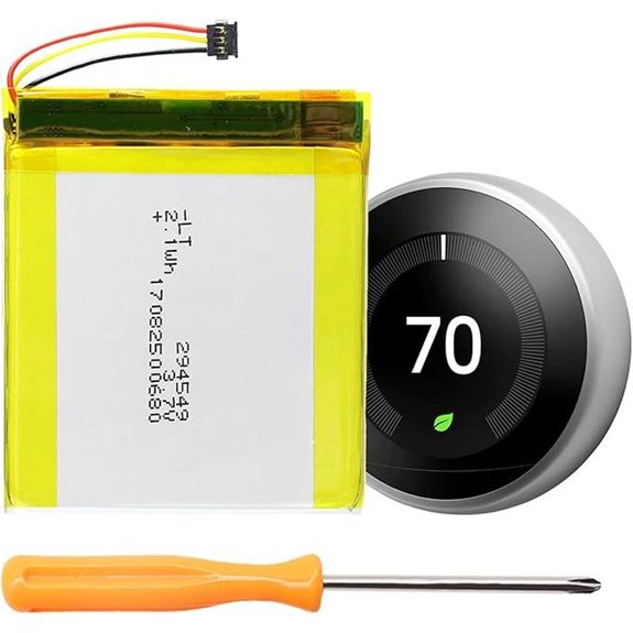 Nest Thermostat 3rd Gen Battery Replacement Kit
