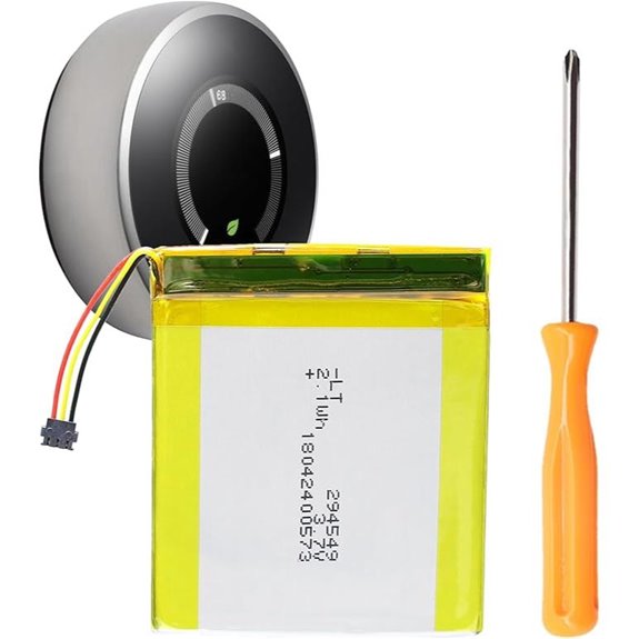 Nest Thermostat 2nd Gen Battery Replacement (TL284443)