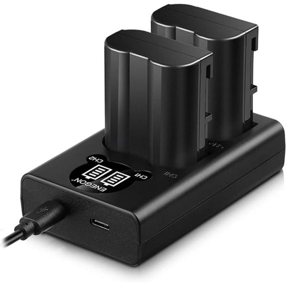 ENEGON EN-EL15C Batteries & Dual Charger Kit