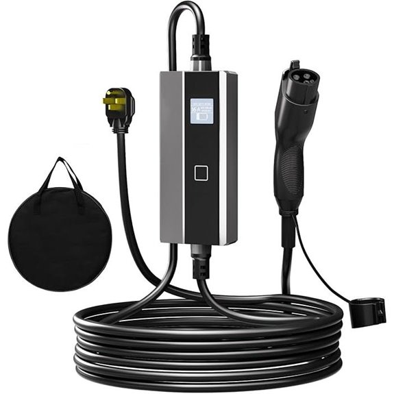 Portable Level 1 EV Charger with 25ft Cable