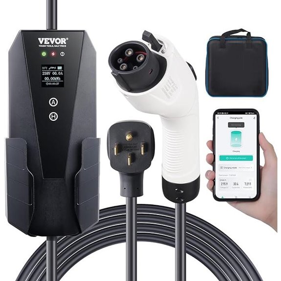 VEVOR Level 2 Portable EV Charger with Cable