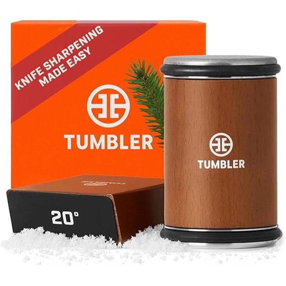 Original Tumbler Rolling Knife Sharpener™ Kit for Kitchen and Outdoors