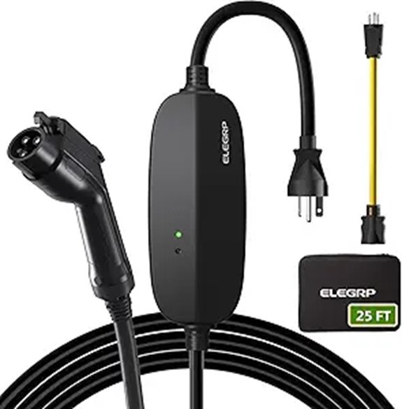 ELEGRP Level 1/2 EV Charger 16A Portable