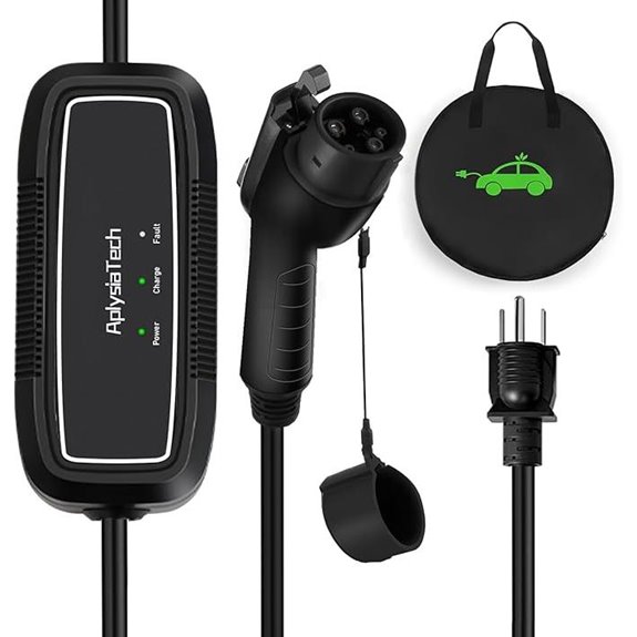Portable EV Charger Level 1 with 21ft Cord