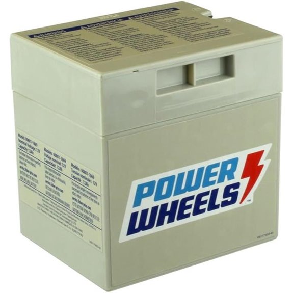 Power Wheels 12-volt Rechargeable Battery