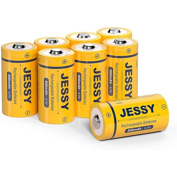 JESSY Rechargeable 3.7V Lithium Batteries for Cameras