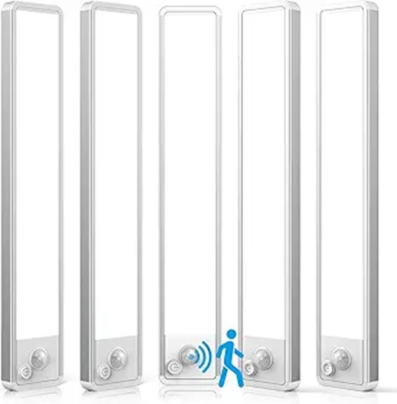 5 Pack Rechargeable Wireless Under Cabinet Lights