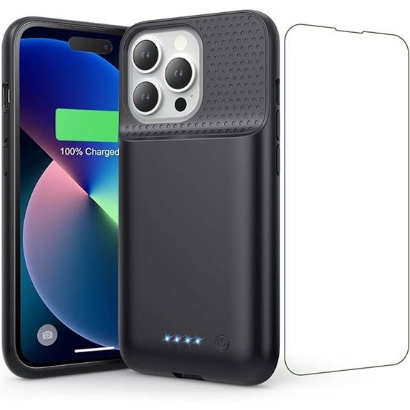 iPhone 13/14 Battery Case 7500mAh Slim Rechargeable