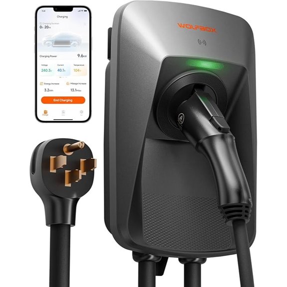 WOLFBOX Level 2 EV Charger with App & RFID