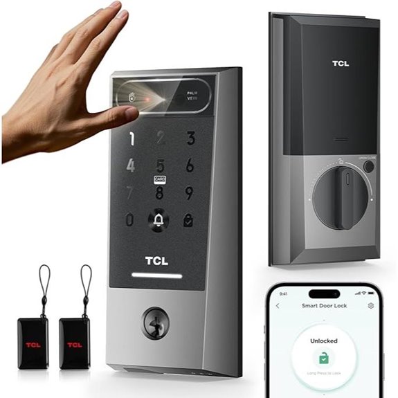 smart lock with palm recognition