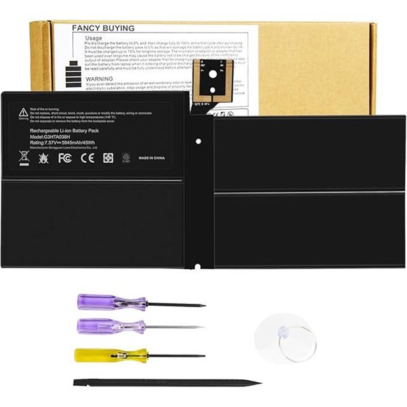 Laptop Battery for Surface Pro 5/6 (45Wh)