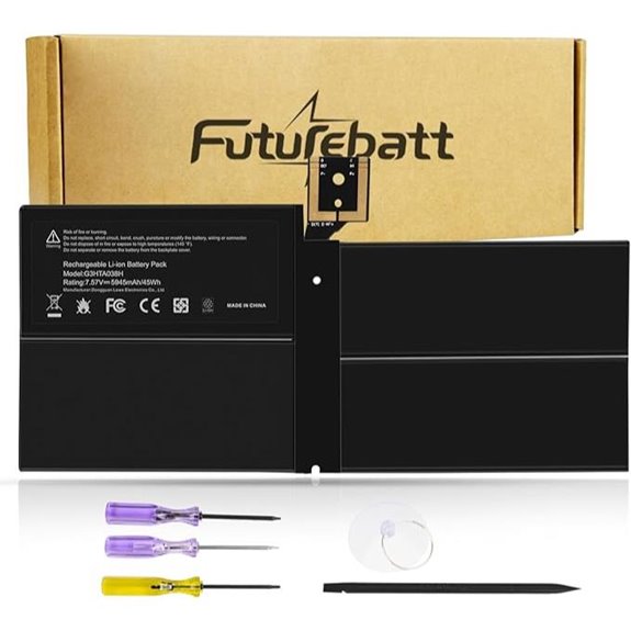 Futurebatt Battery for Microsoft Surface Pro Series
