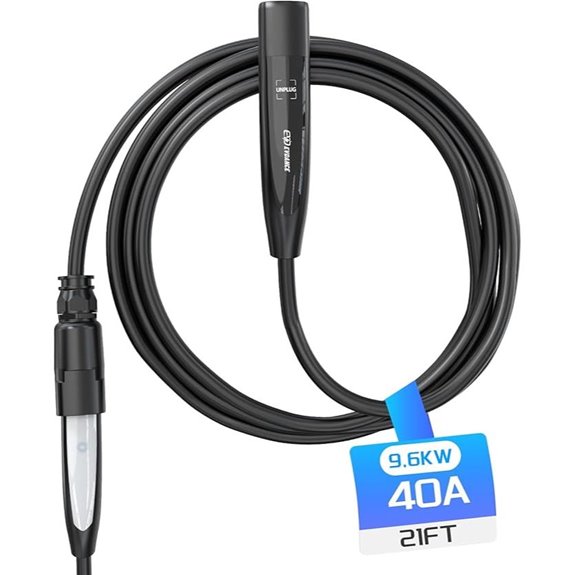 Tesla 21ft Level 1&2 EV Charger Extension Cord