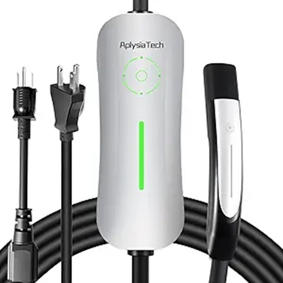 Tesla Level 1/2 EV Charger with NEMA Adapters