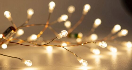 top battery powered string lights