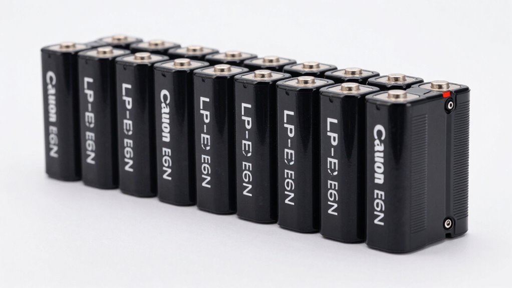 top canon lp e6n batteries