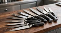 top carbon steel knife sets