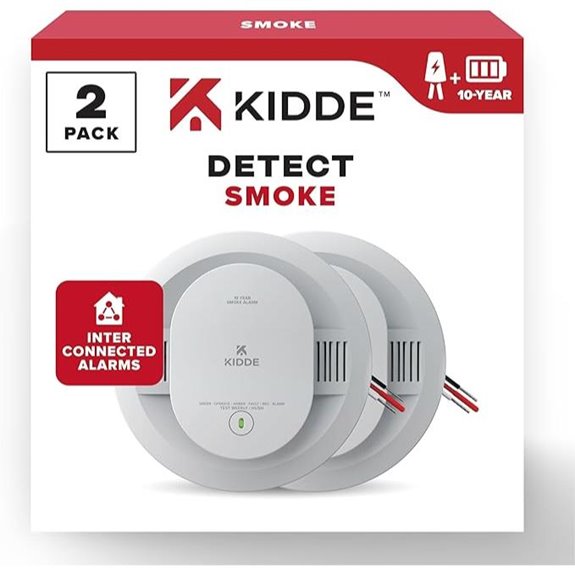 Kidde Hardwired Smoke Detectors (2-Pack)