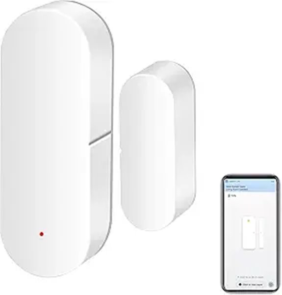 WiFi Door Sensor with App Alerts (1 Pack)
