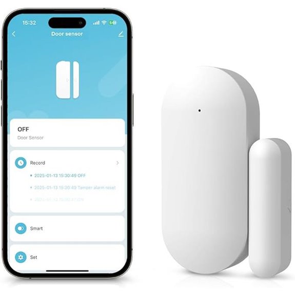 Wireless Door Window Alarm Sensor with App Control
