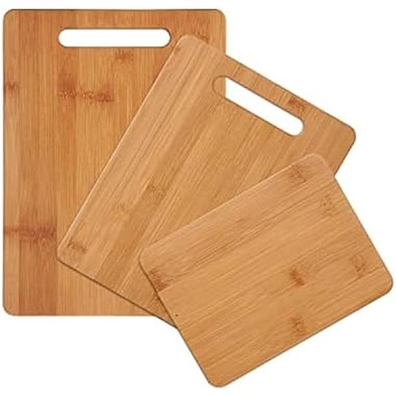 Farberware 3-Piece Wooden Cutting Boards Set