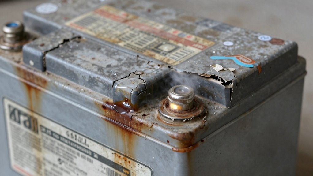 battery failure warning signs