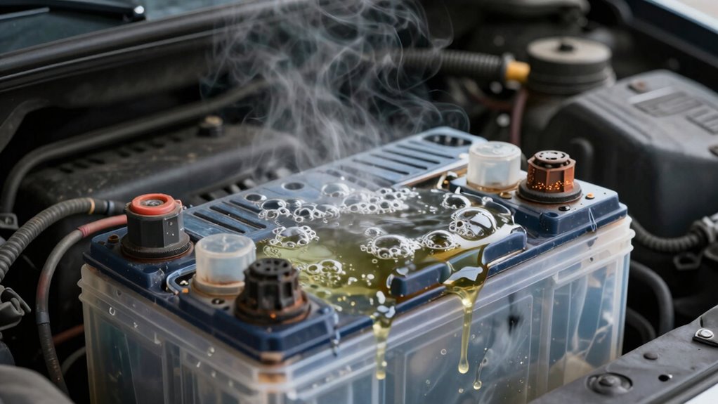 battery gases require venting