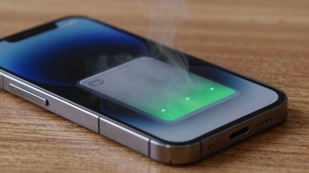 battery overheating during charging