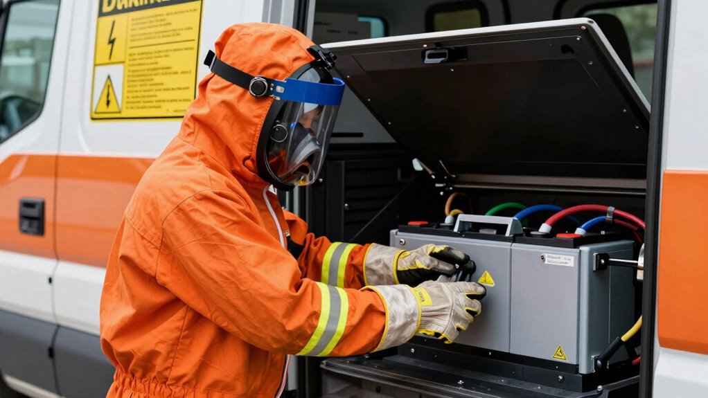 ev battery safety precautions