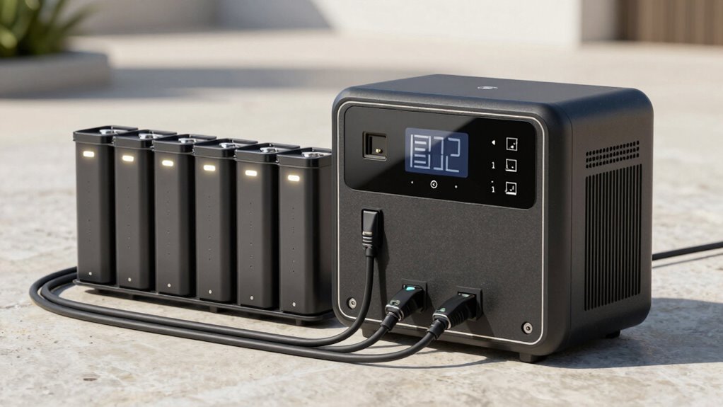 expandable portable solar batteries
