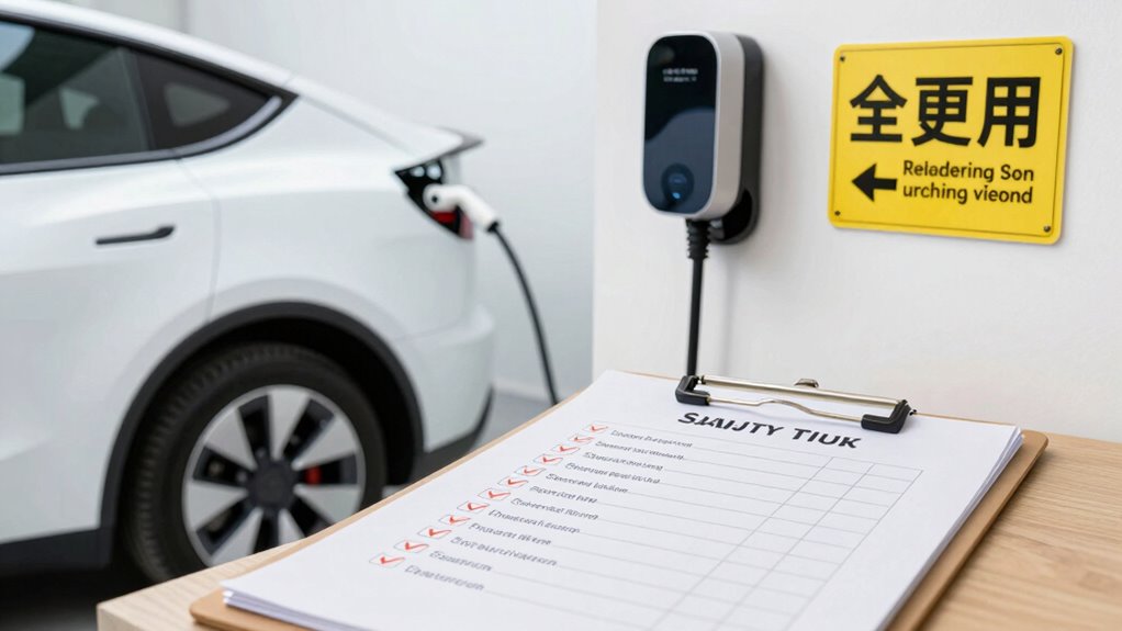 home ev charging safety
