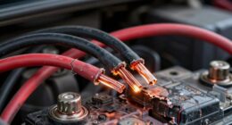 incorrect gauge causes overheating