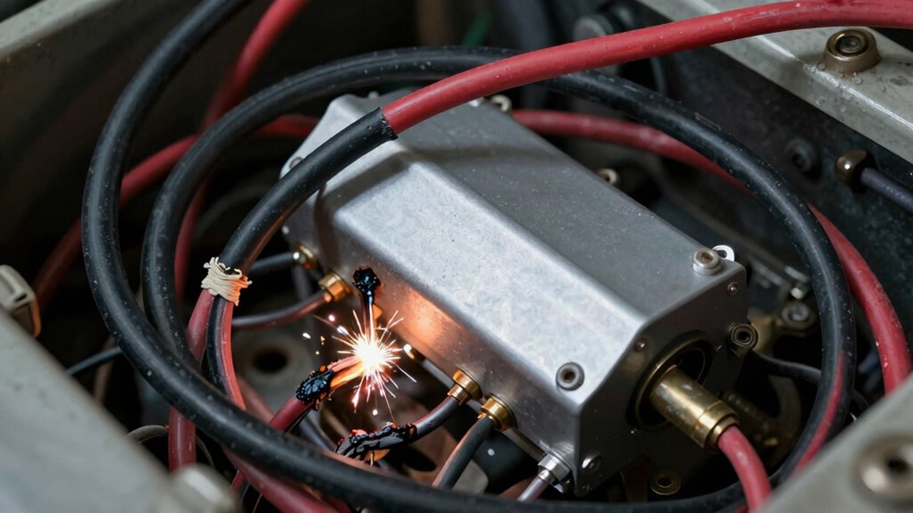 incorrect wiring causes fuse blowouts