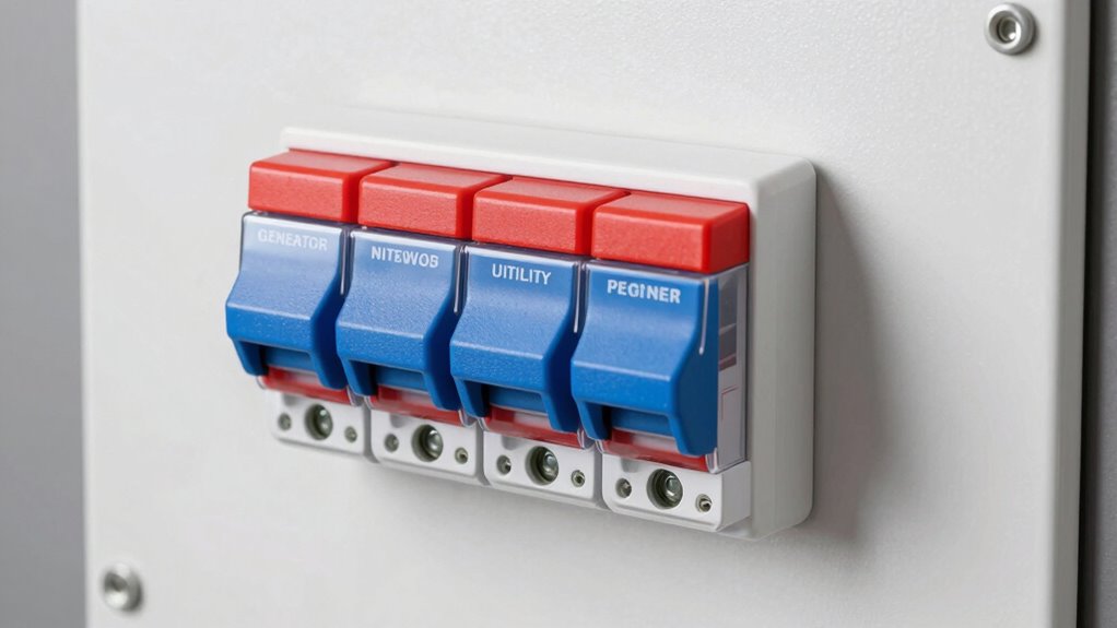 prevent backfeeding with transfer switches