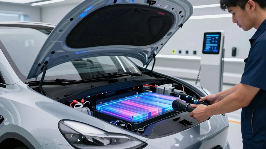 rapid renewable battery exchange