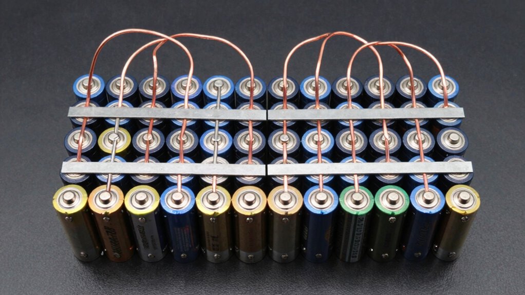 series increases voltage parallel extends