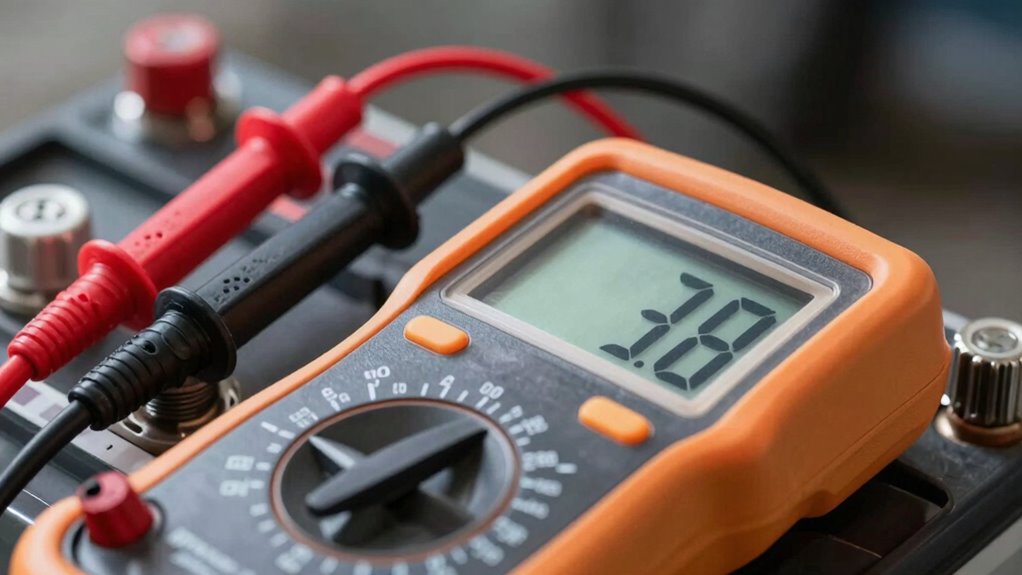 test battery voltage under load