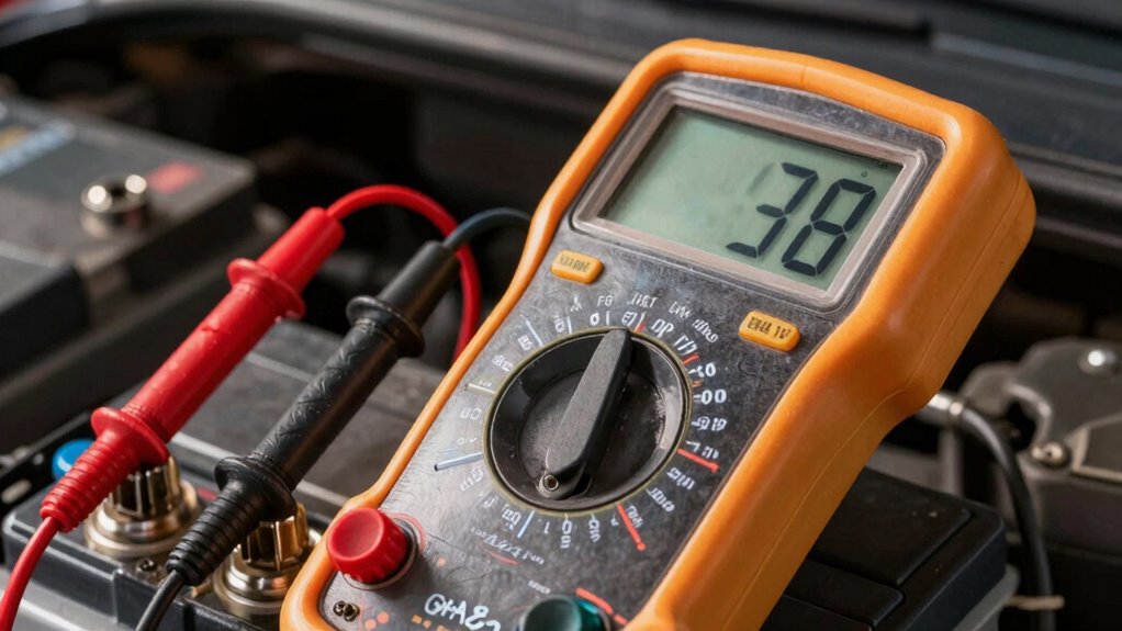 voltage drop under load