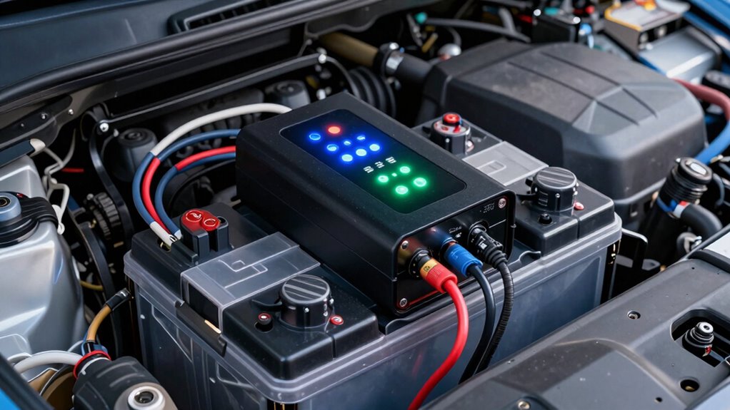 battery isolator compatibility and features