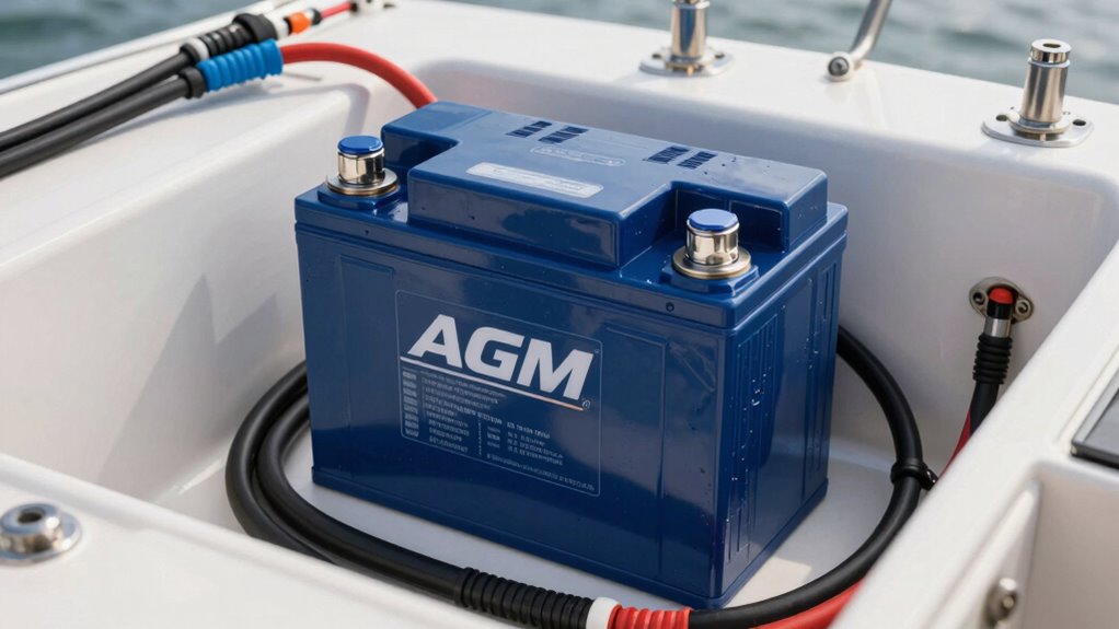 boat agm battery selection